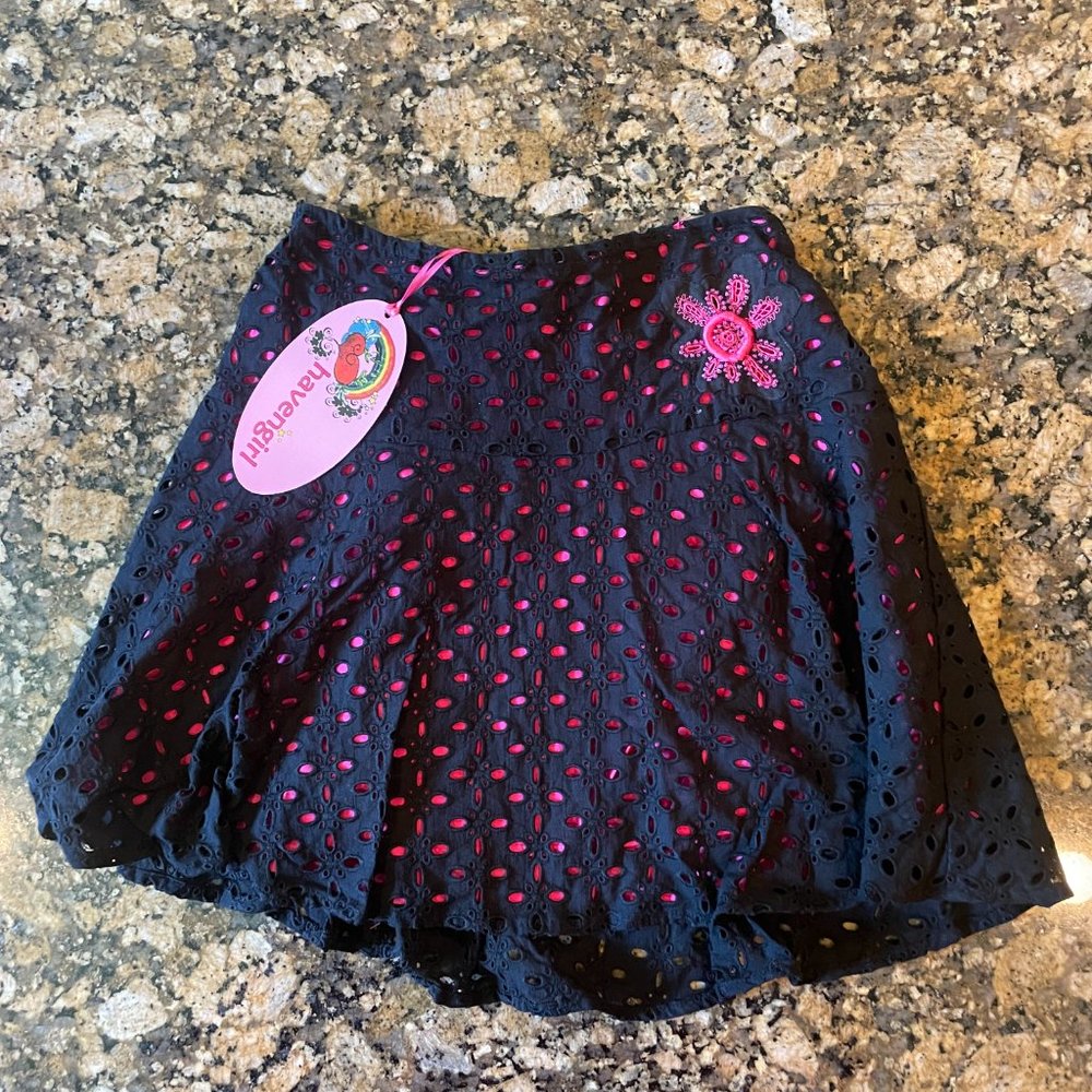 HavenGirl Eyelet Skirt new w/ tags